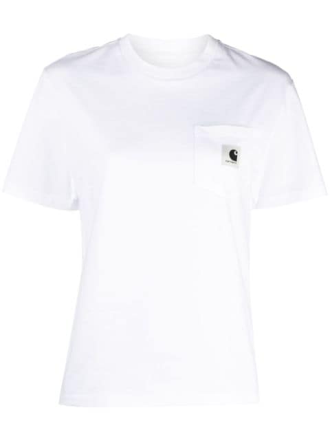 Carhartt WIP S/S T-shirt i økologisk bomuld med lomme 