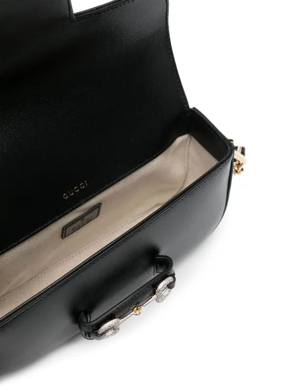 Gucci グッチ ホースビット 1955 ショルダーバッグ S | ブラック