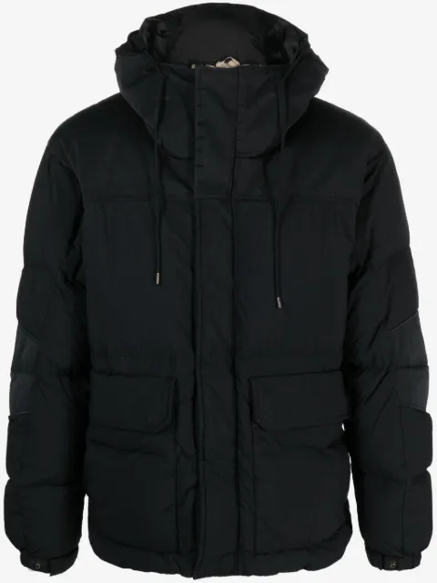 Ten C Vail Combo hooded down jacket