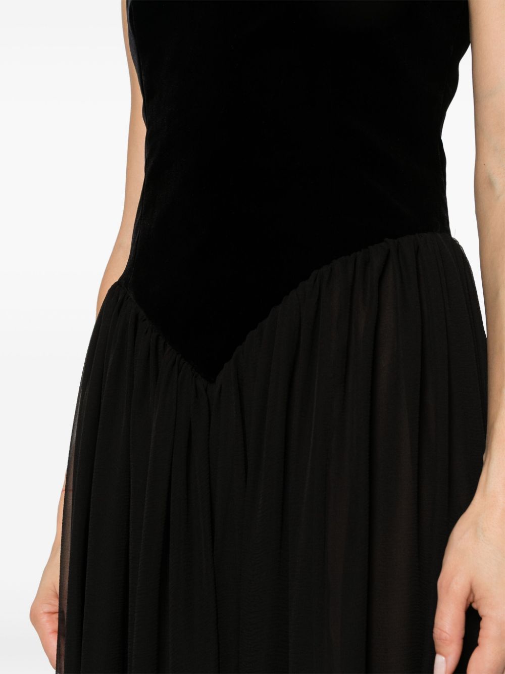 Chloé Zijden jurk Zwart