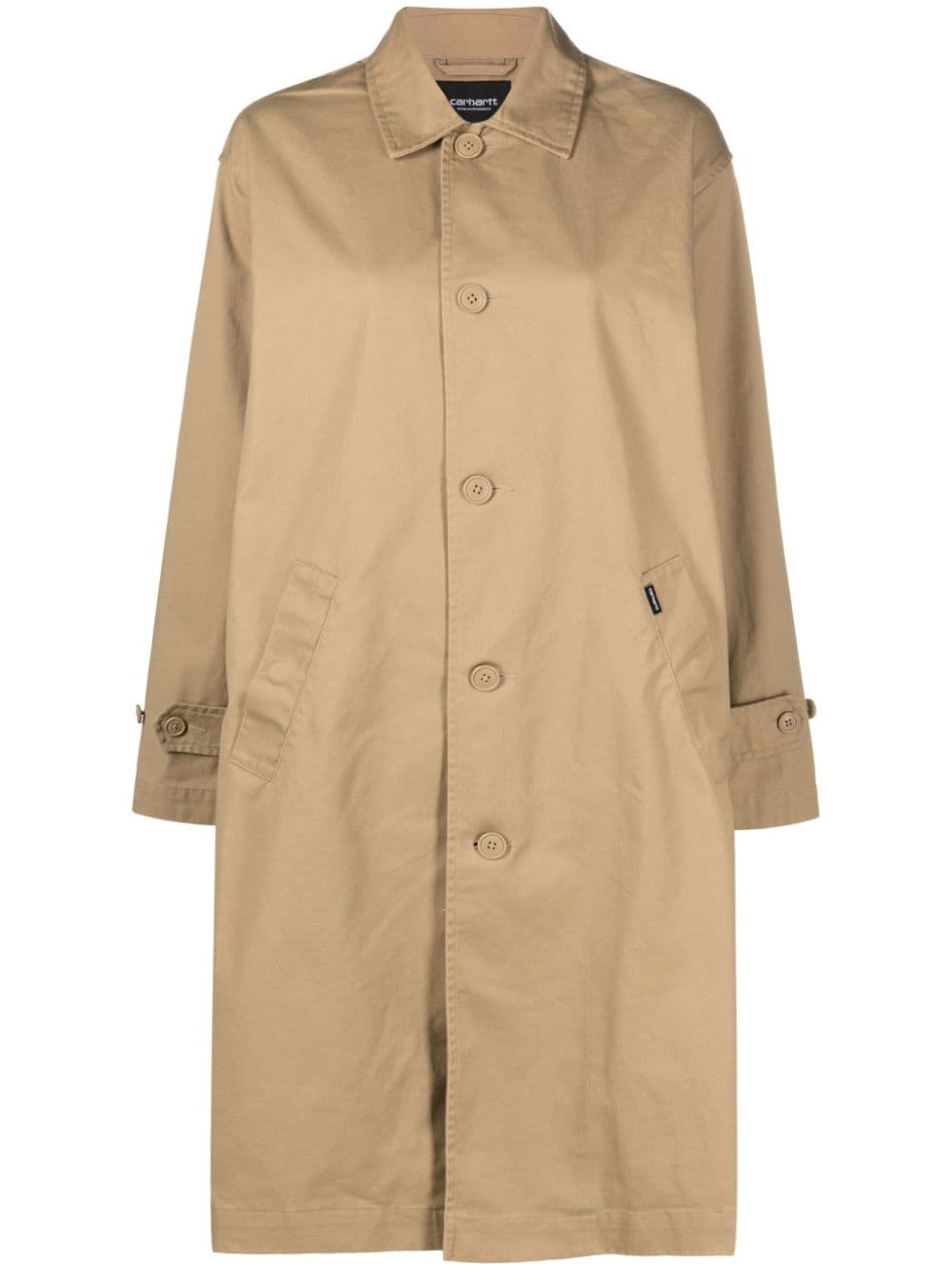 Carhartt Newhaven Single-breasted Coat In Neutrals