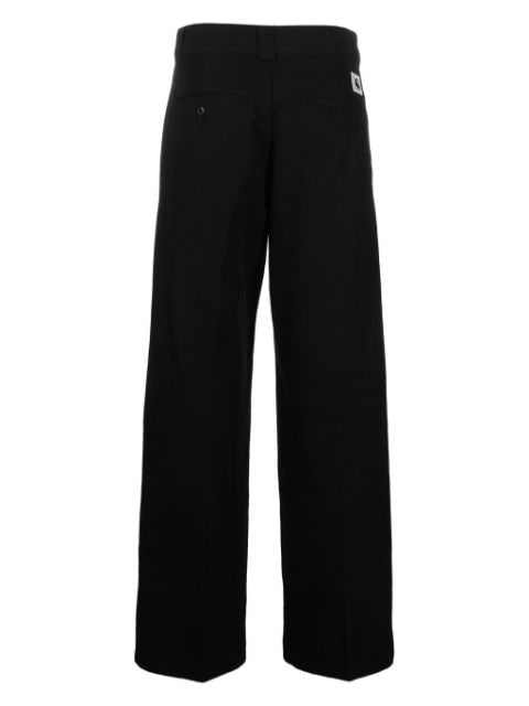 Craft mid-rise straight-leg trousers