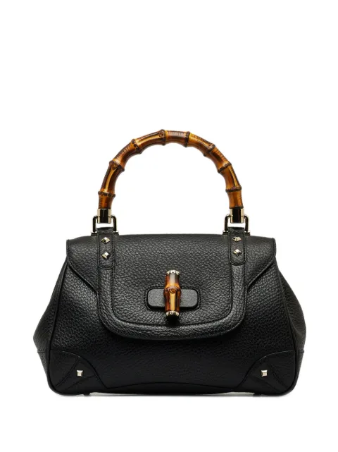 Gucci Pre-Owned 2000-2015 Bamboo leather tote bag