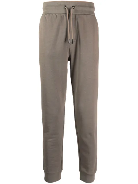 BOSS drawstring-waist cotton-blend track pants