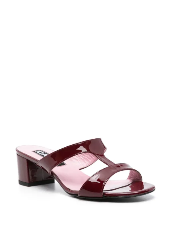 Carel Paris Mules Pyramide 50 Mm Rouge FARFETCH FR