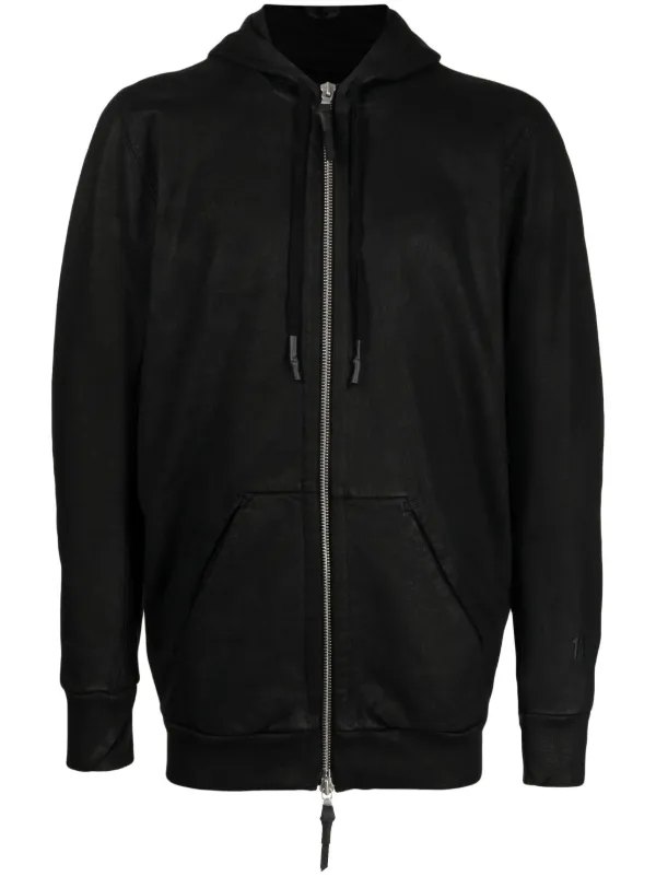 11 By Boris Bidjan Saberi コットン パーカー | ブラック | FARFETCH JP