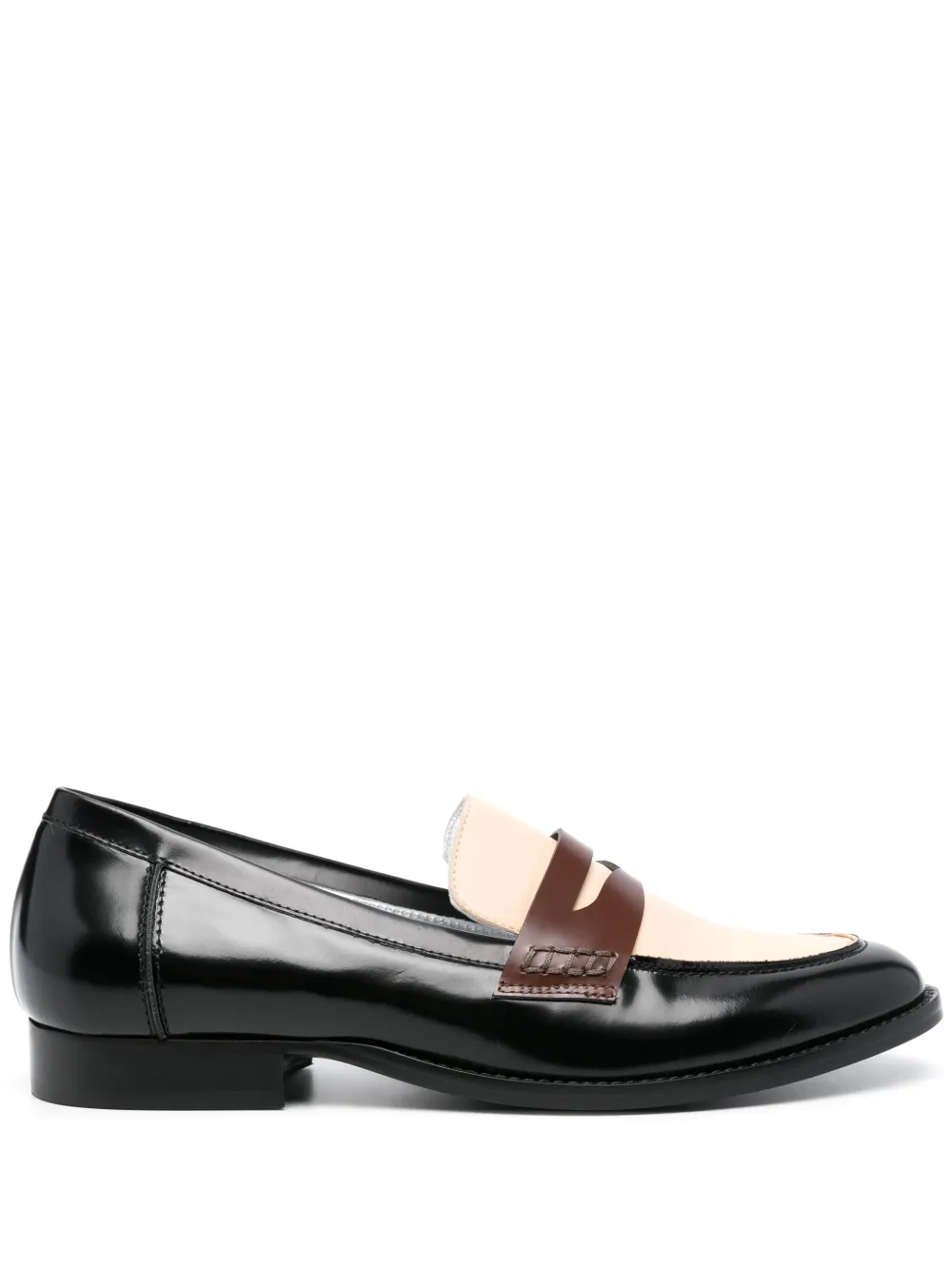 Suzanne Rae Orczy leather loafers Black