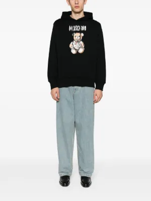 パーカー・フーディ Moschino SS24 TEDDY PRINT SWEATSHIRT (17160228_1001) Moschino SS24 