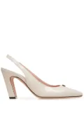 Bally slingback leather pumps - Neutrals