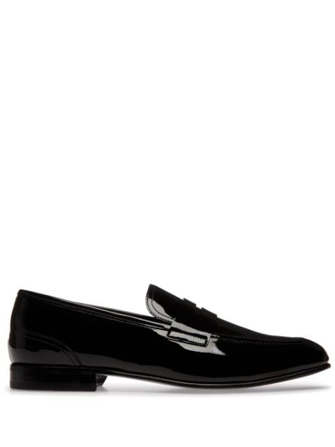 Bally Suisse patent-leather loafers