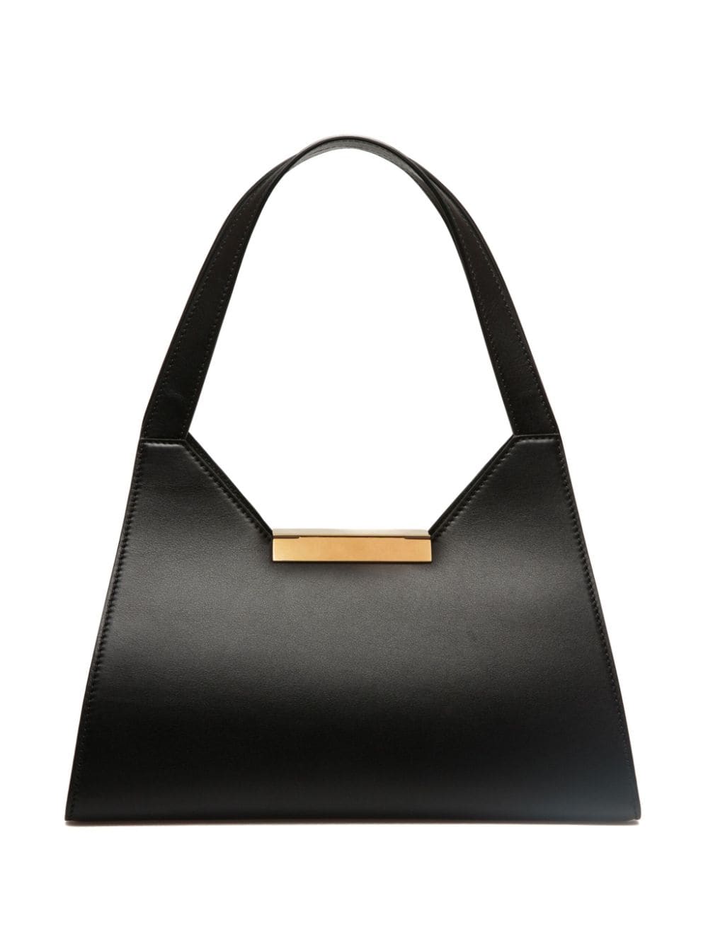 Shop Bally Smooth Leather Tote Bag In Black