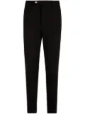 Bally slim-fit logo tag trousers - Black