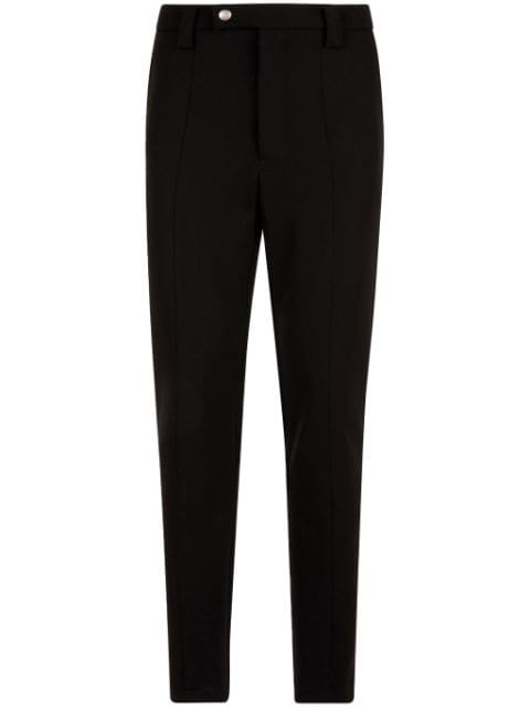 Bally slim-fit logo tag trousers