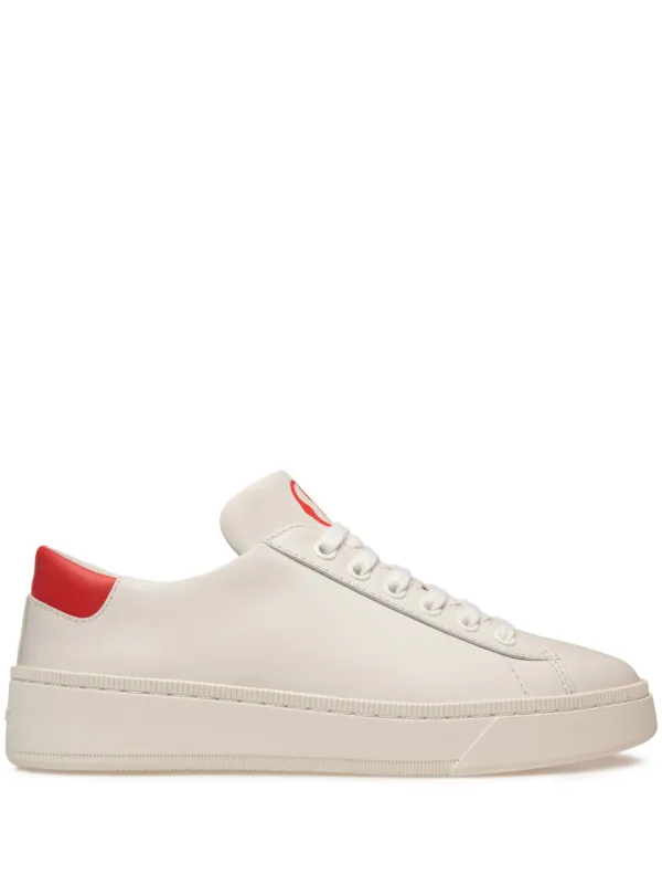 Bally レザースニーカー | ホワイト | FARFETCH JP