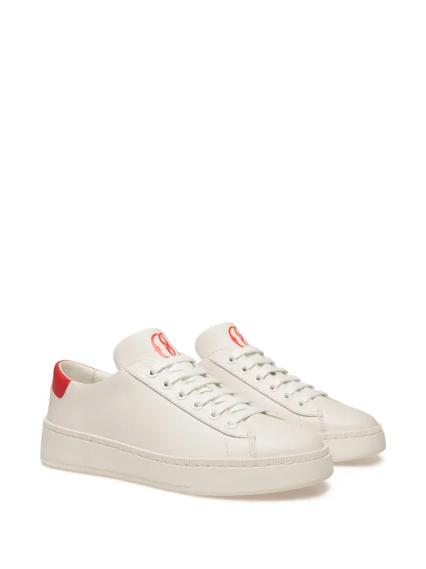 Bally レザースニーカー | ホワイト | FARFETCH JP