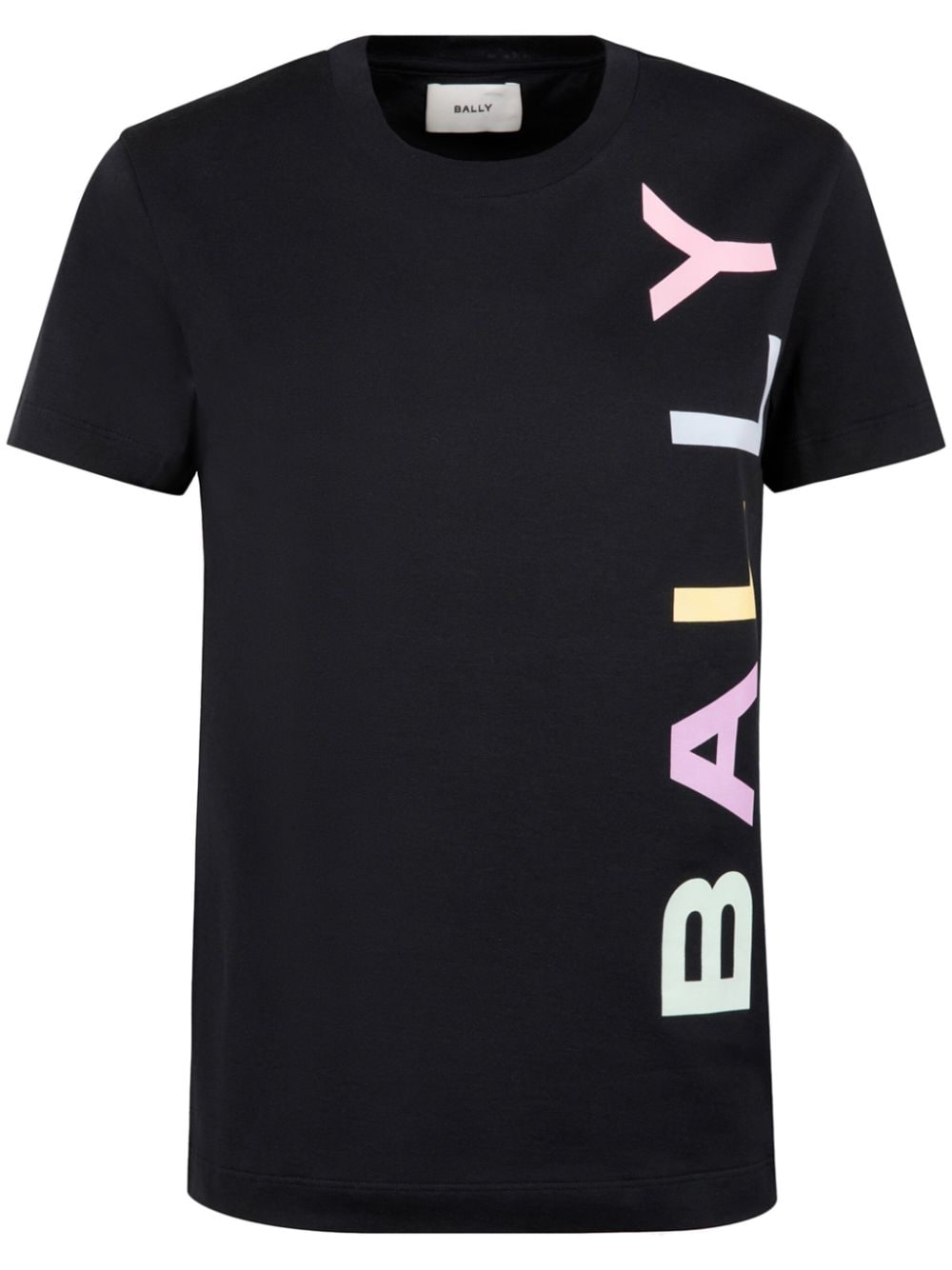 Bally Logo-print Short-sleeve T-shirt In Black