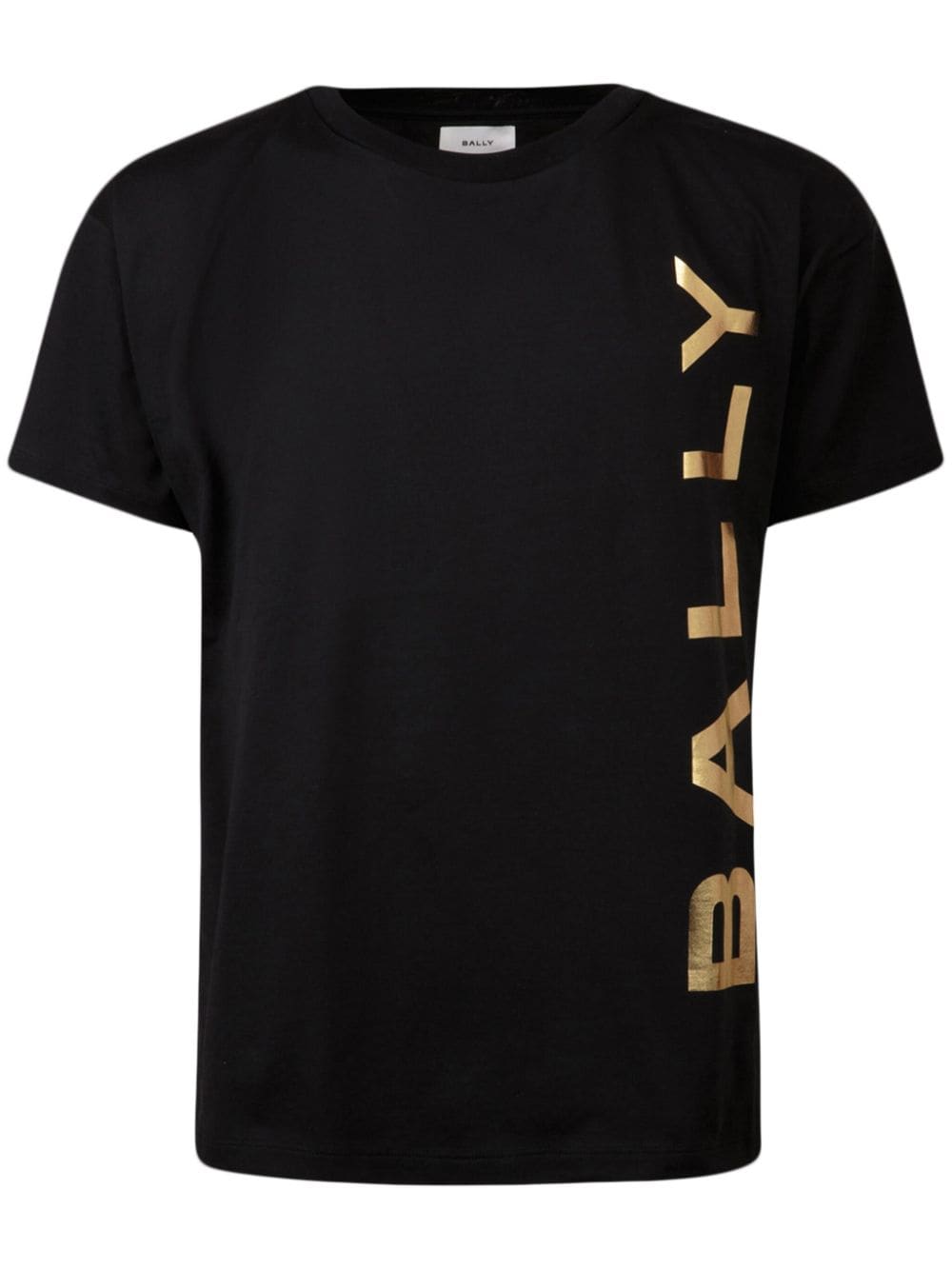 Bally T-shirt van biologisch katoen met logoprint Zwart