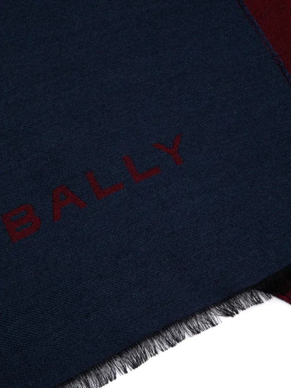 BALLY｜ (Logo Detail Scarf (MSC01LWO167-I3I9)) BALLY｜ (Logo Detail Scarf (MSC01LWO167-I3I9)) Bally Logo