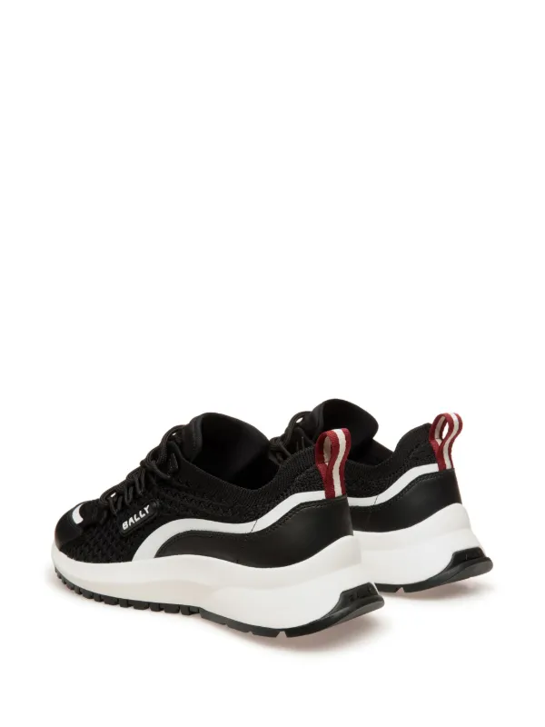 Bally Outline ロゴ スニーカー | ブラック | FARFETCH JP