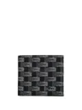 Bally monogram-print canvas wallet - Grey