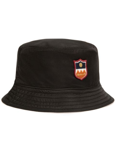 Bally logo-appliqué bucket hat