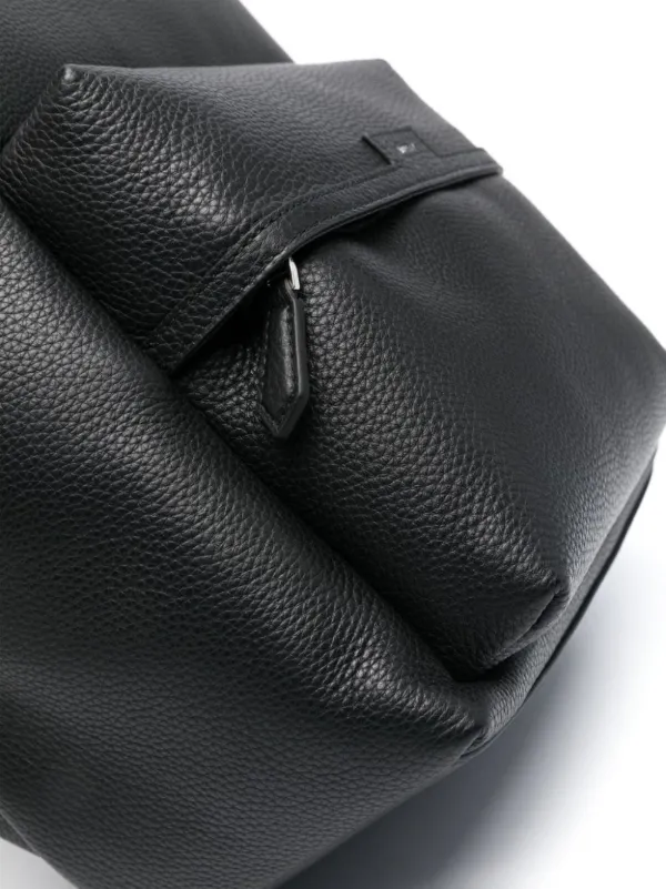 Bally Code レザーバックパック | ブラック | FARFETCH JP