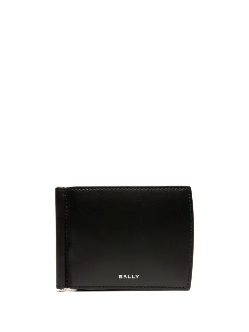 Portefeuille pliant à logo imprimé - Bally - Modalova