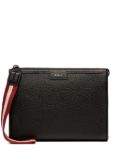 Bally leather clutch bag - Black