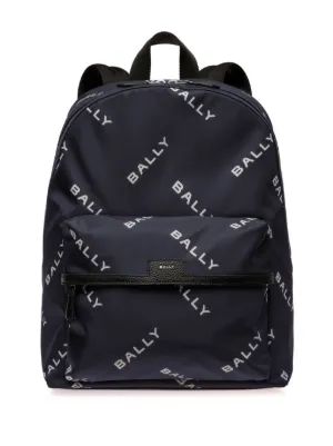 Bally Spin レザーバックパック | ブラック | FARFETCH JP