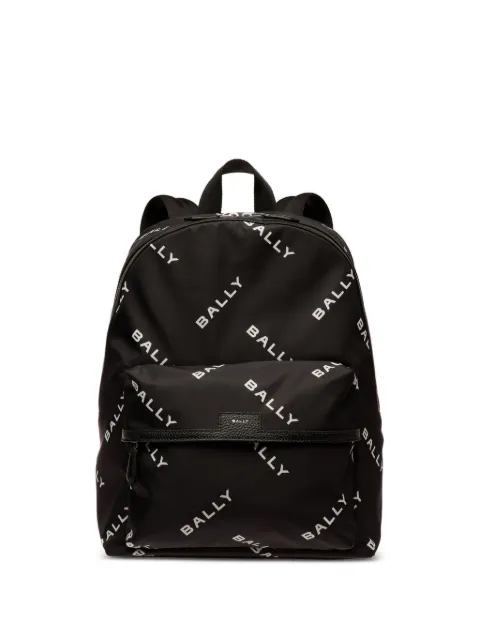 Bally logo-print backpack