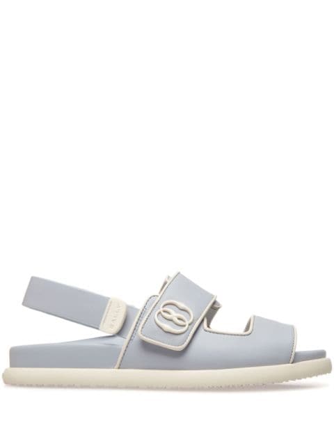 Bally piped-trim sandals