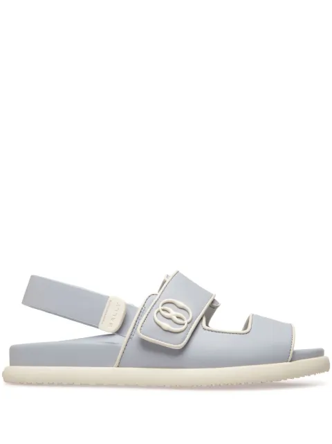 Bally sandalias con ribete en contraste