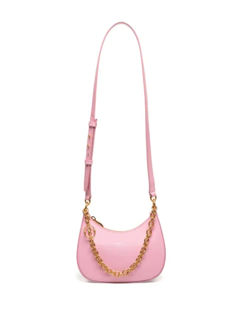 Bally Emblem logo-charm leather crossbody bag