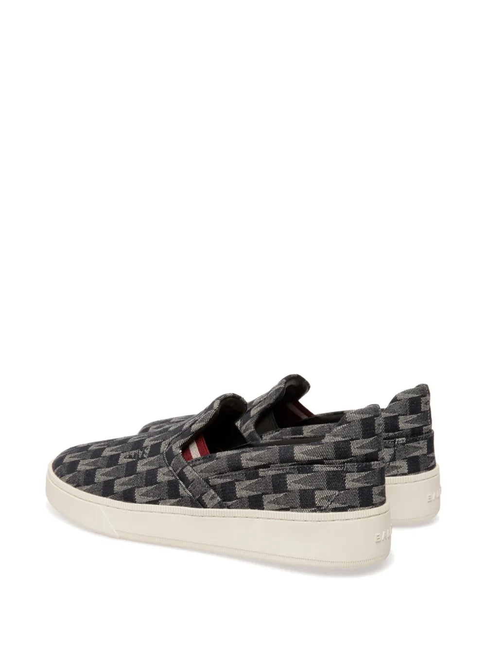 Shop Bally Raise Slip-on Sneakers In Black