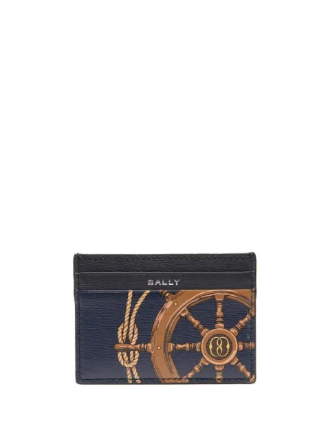 Bally tarjetero con estampado gráfico