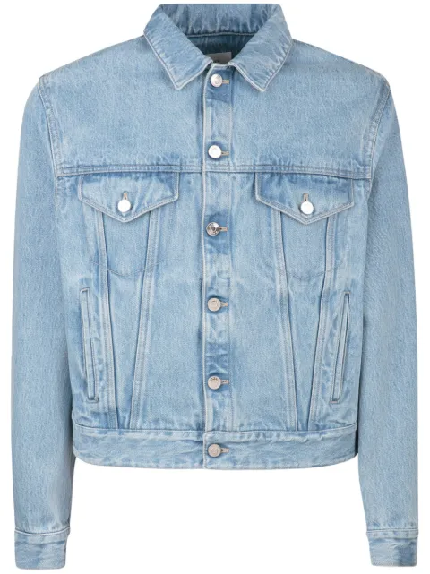 Bally spread-collar denim jacket