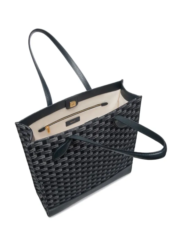トートバッグ BALLY SS24 'Bar' handbag (WAU00ZCV034 I182O) Bally bar handbag - White - Women | WAU00ZCV034I182O | thebs.com