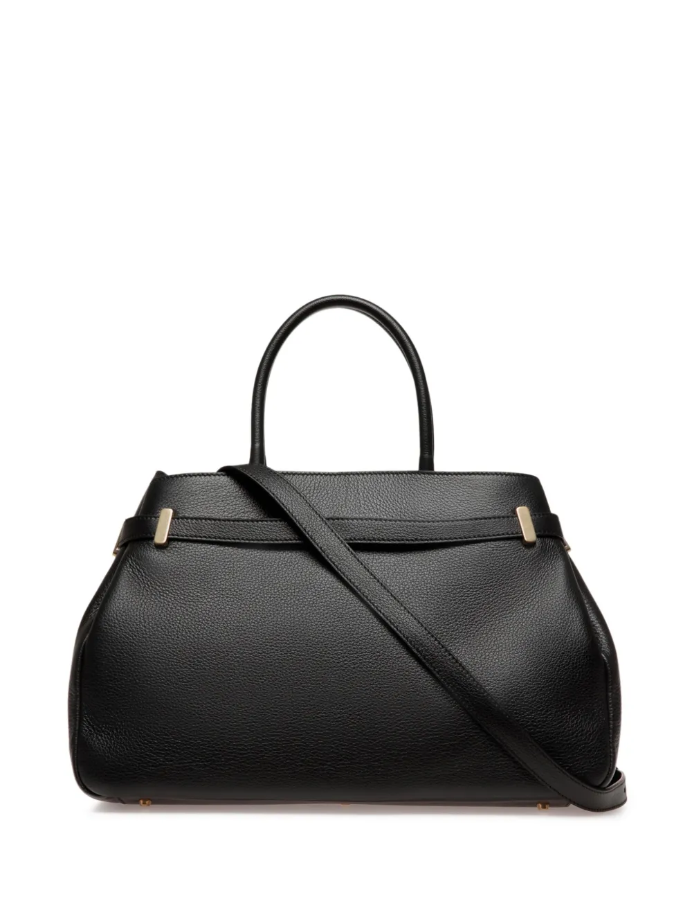 Bally Leren shopper Zwart