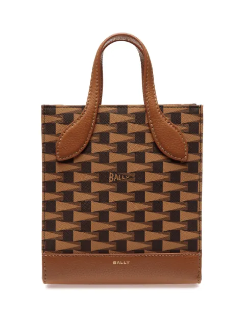 Bally mini Pennant-print tote bag