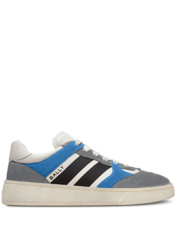 Grey bally sneakers cheap