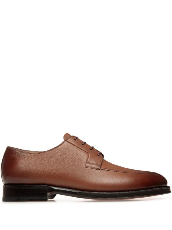 Bally Men\'s Lauron Oxford Brown Ombré Leather Derby Shoes Size 9.5 D US / 8.5 EU Bally Derby Shoes for Men | Mercari main image 4