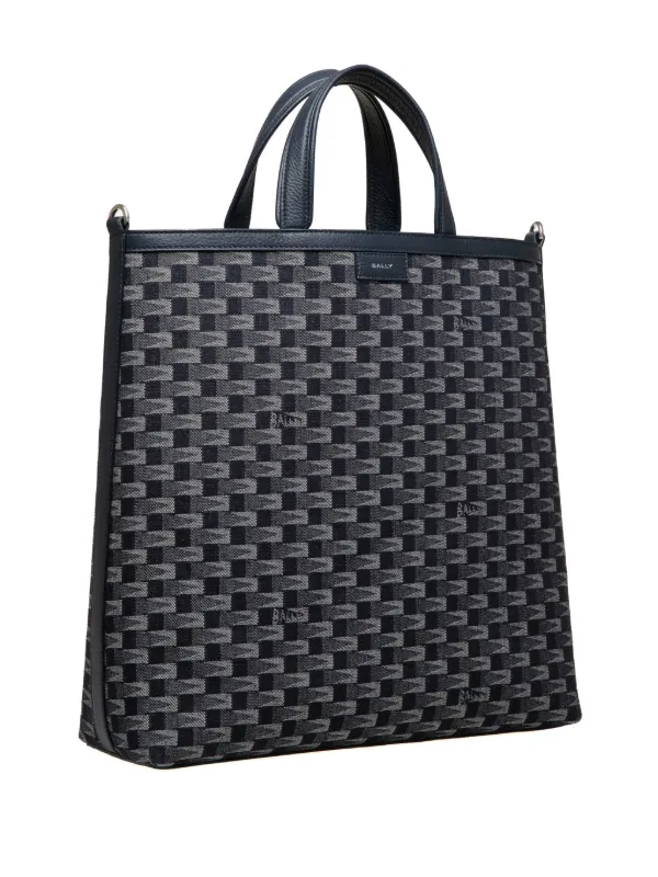 Bally Pennant Tote Bag | Blue | FARFETCH ZA