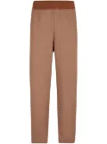 Bally side-stripe track pants - Brown