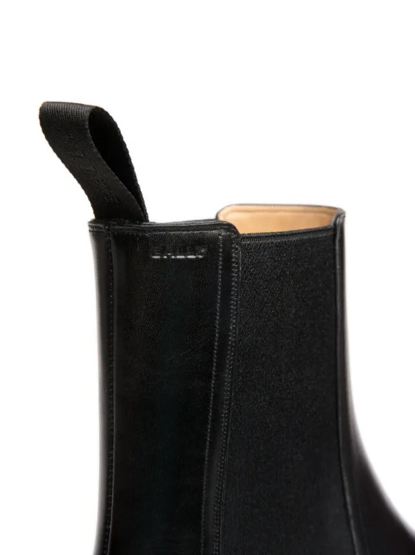 Bally Scribe レザー チェルシーブーツ | ブラック | FARFETCH JP