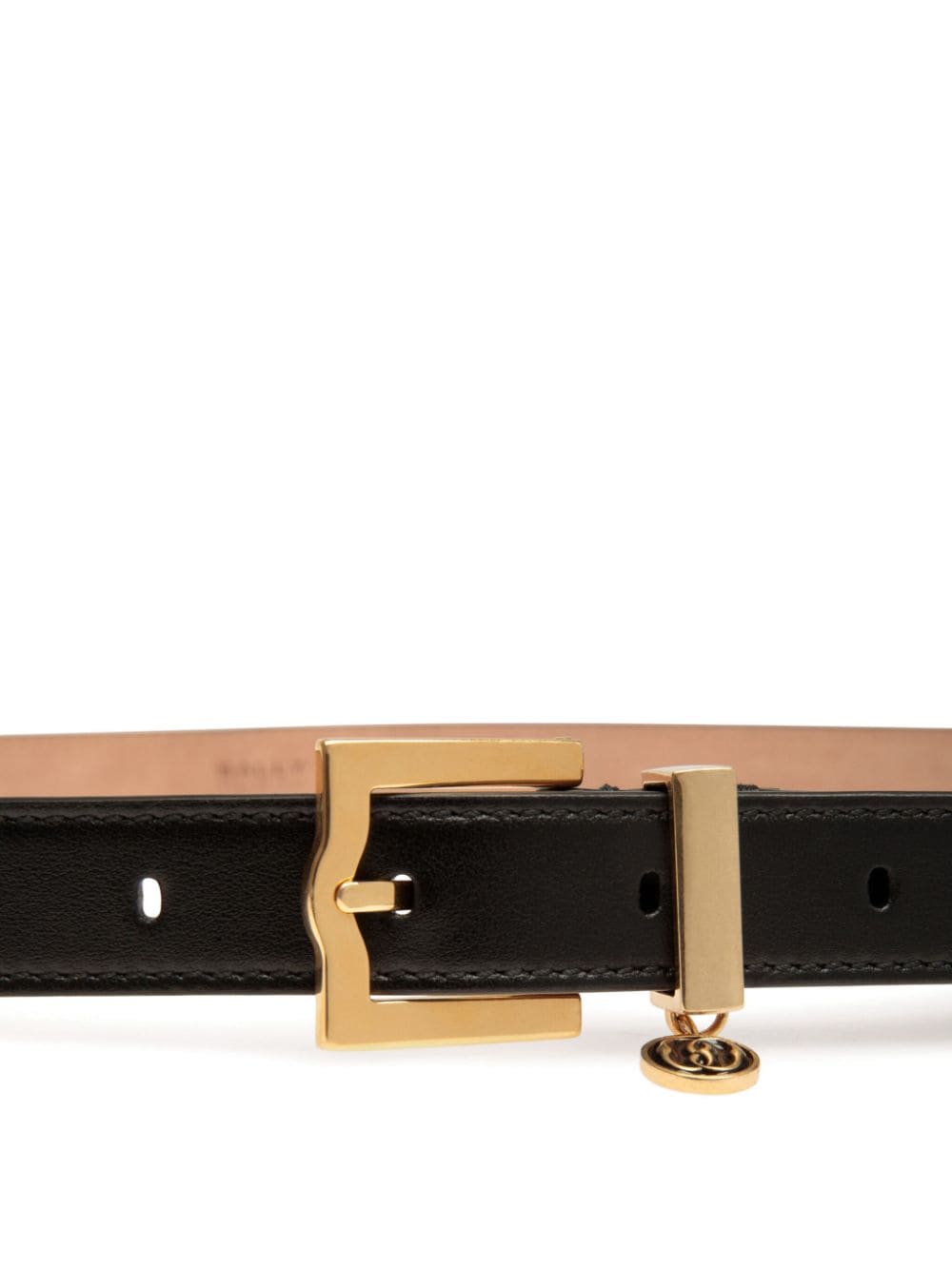 Shop Bally Baroque Leather Belt In Black