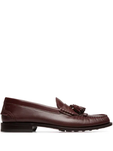 Bally Oregan tassel-detail leather loafers