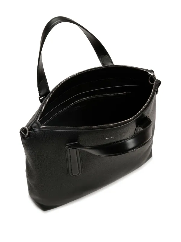 BALLY 黒 レザー バッグ Bally レザーハンドバッグ | ブラック | FARFETCH JP