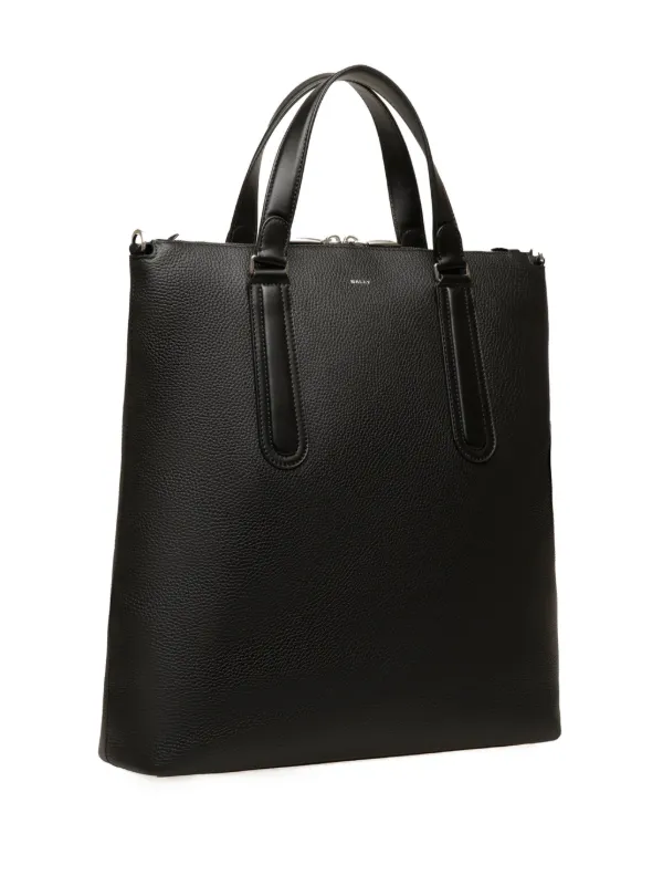BALLY レザー バッグ 黒 Bally レザーハンドバッグ | ブラック | FARFETCH JP