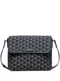 Bally Pennant-jacquard messenger bag - Blue