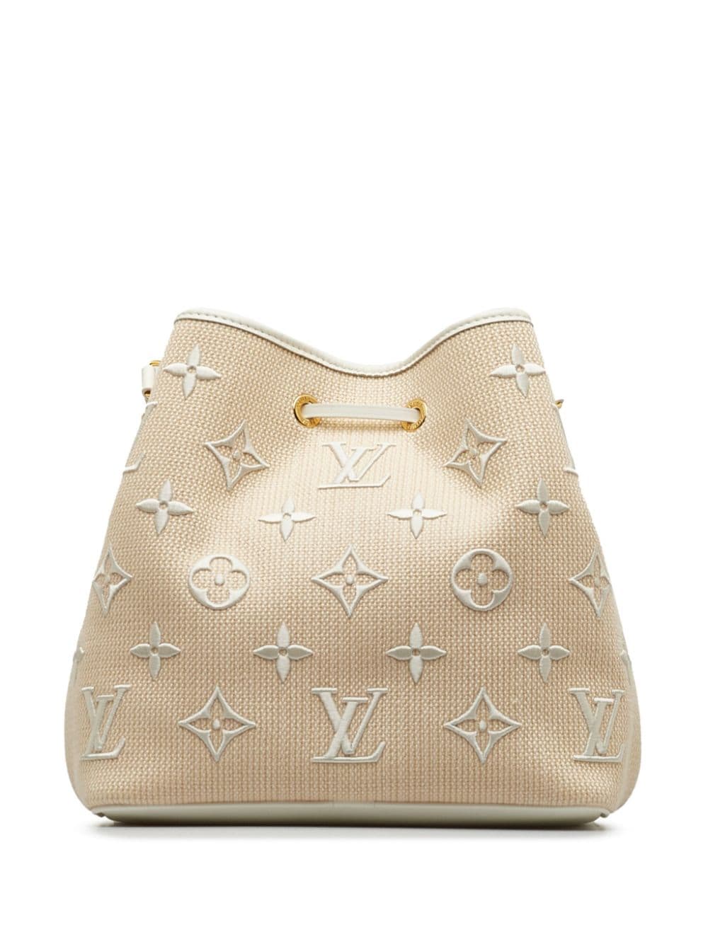Louis Vuitton 2021-2023 pre-owned Monogram By The Pool NéoNoé MM shoulder bag - Wit
